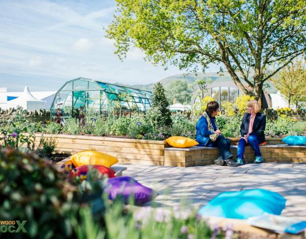 The new Health and Wellbeing Garden at RHS Malvern