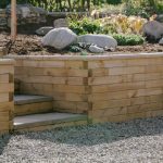 Build modular retaining walls using the WoodBlocX system