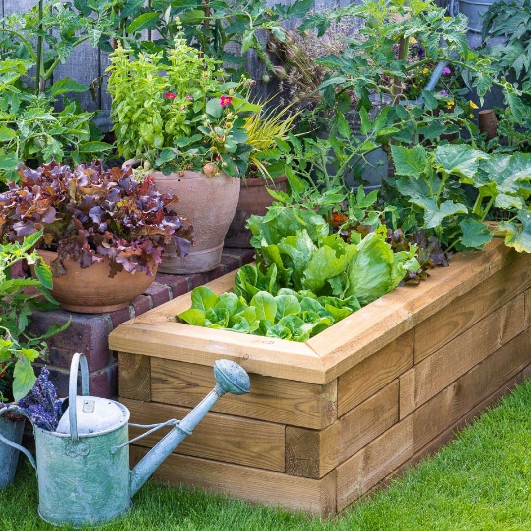 20 raised planter box ideas using WoodBlocX | WoodBlocX