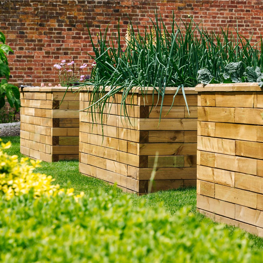 Tall raised bed ideas to elevate your garden using WoodBlocX | WoodBlocX